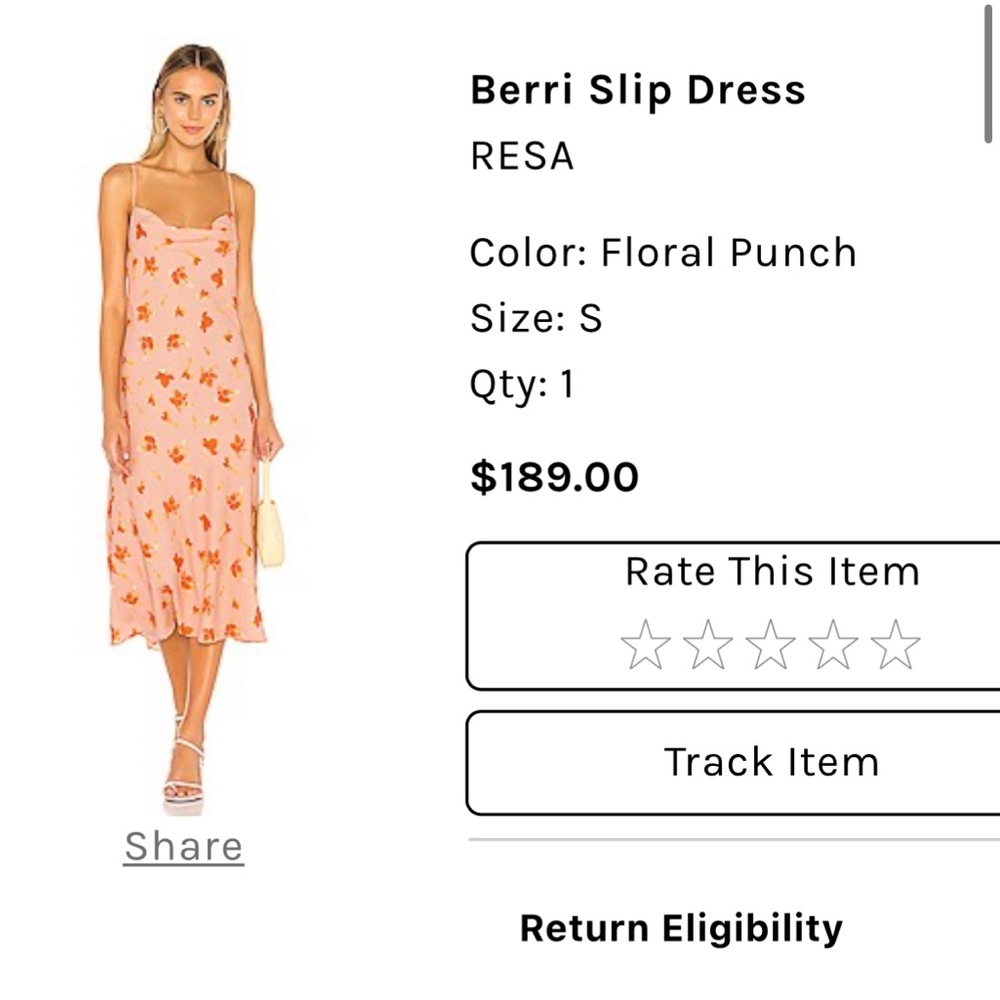 Resa slip dress